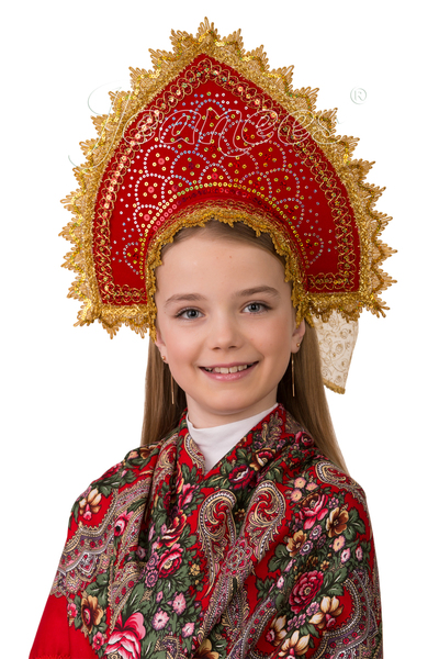 Кокошник Сказочный, детский
